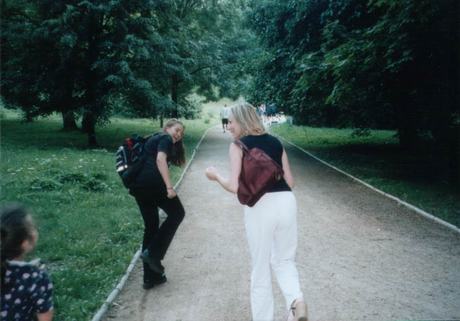 Ania z Gosi� i kawa�kiem Lusi